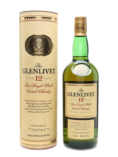 Glenlivet 12 Year Old Old Presentation 100cl / 40%