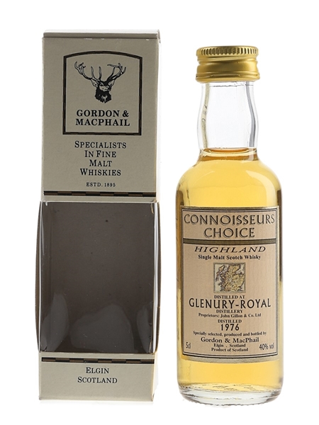 Glenury Royal 1976 Connoisseurs Choice Bottled 1999 - Gordon & MacPhail 5cl / 40%