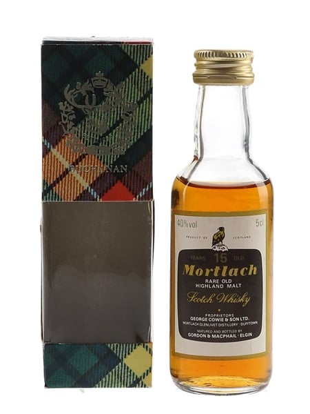 Mortlach 15 Year Old Bottled 1990s - Gordon & MacPhail 5cl / 40%