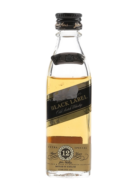 Johnnie Walker Black Label 12 Year Old  5cl / 40%