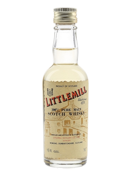 Littlemill Bottled 1970s 4.7cl / 40%