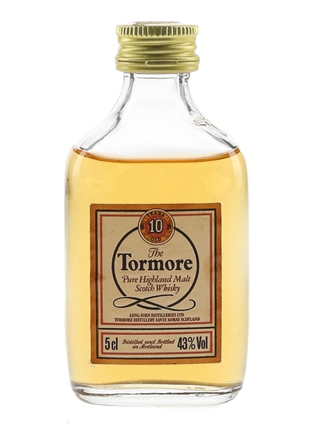 Tormore 10 Year Old Bottled 1980s 5cl / 43%