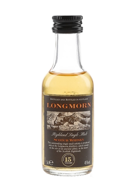 Longmorn 15 Year Old Bottled 1990s 5cl / 45%