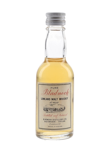 Bladnoch Pure Malt Bottled 1970s 5cl / 40%