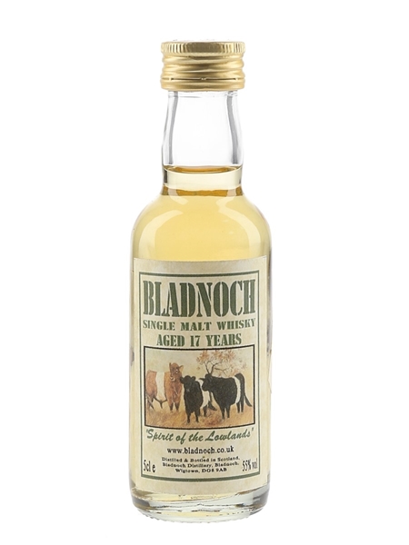 Bladnoch 17 Year Old Spirit Of The Lowlands - Cows 5cl / 55%