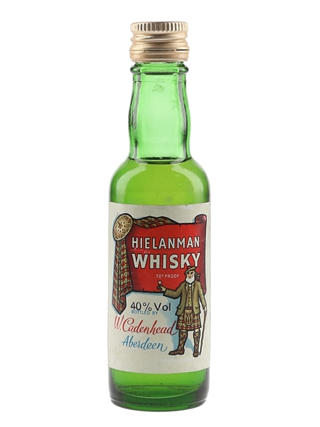 Hielanman Whisky Bottled 1980s - Cadenhead 5cl / 40%