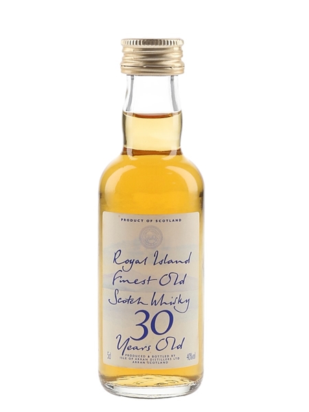 Royal Island 30 Year Old Bottled 2000s - Isle Of Arran Distillers 5cl / 40%