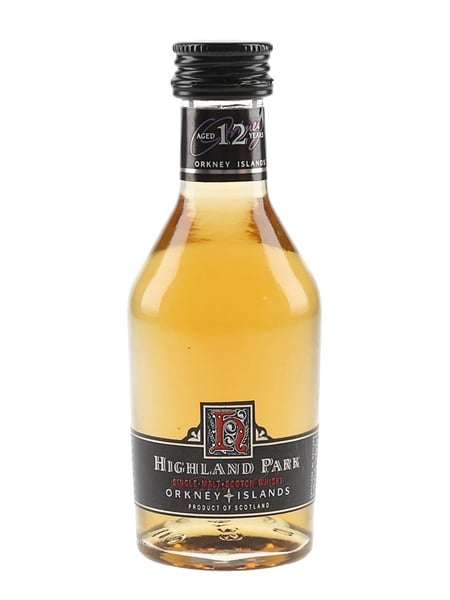 Highland Park 12 Year Old Bottled 1990s-2000s 5cl / 40%