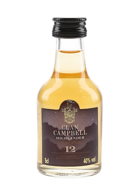 Clan Campbell 12 Year Old  5cl / 40%