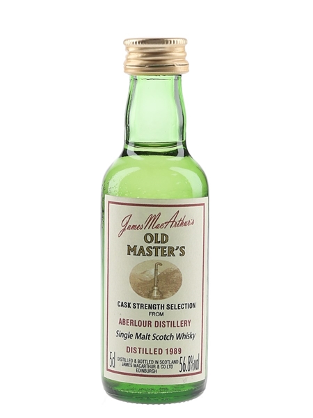 Aberlour 1989 Old Master's - James MacArthur's 5cl / 56.8%