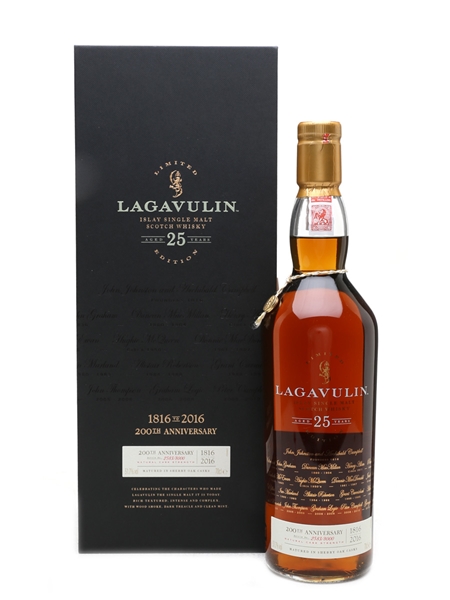 Lagavulin 25 Year Old 200th Anniversary 70cl / 51.7%