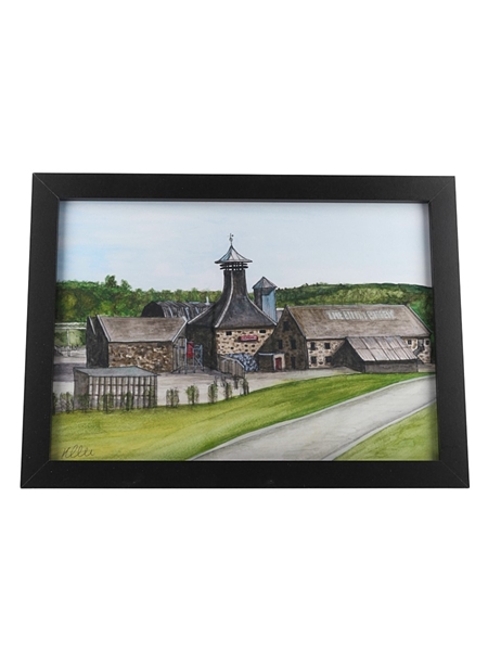 Balvenie Distillery Framed Print  32.5cm x 24cm