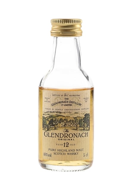 Glendronach 12 Year Old Original Bottled 1980s 5cl / 40%