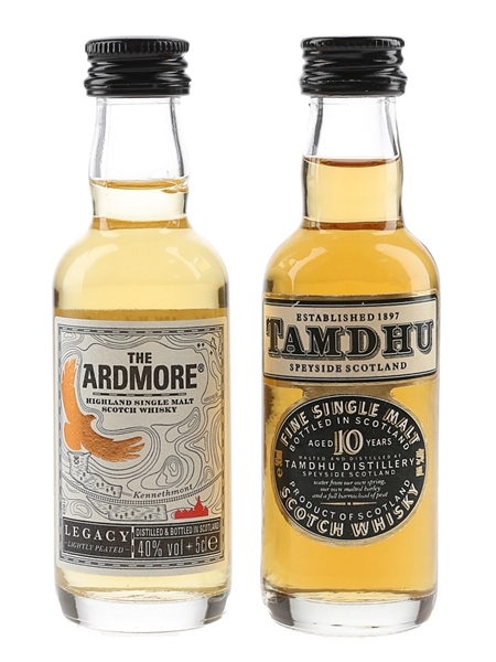 Ardmore Legacy & Tamdhu 10 Year Old  2 x 5cl / 40%