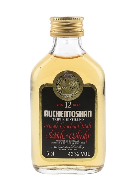 Auchentoshan 12 Year Old Bottled 1980s 5cl / 40%