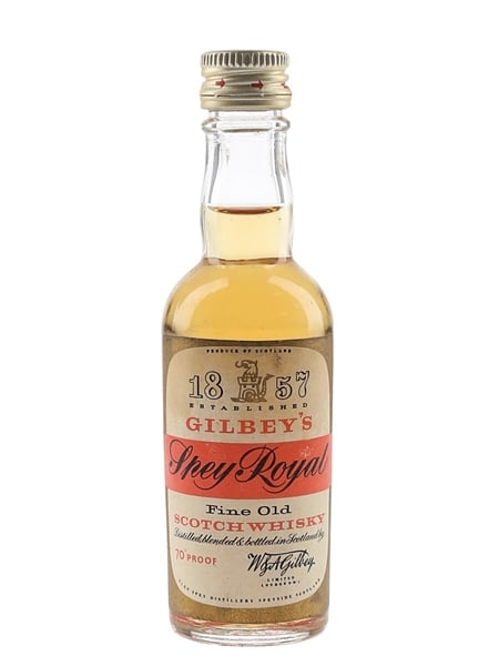 Gilbey's Spey Royal Bottled 1970s-1980s 5cl / 40%