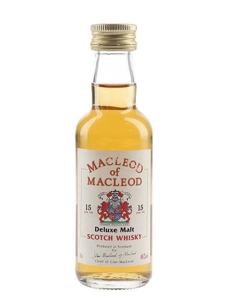 Macleod of Macleod 15 Year Old Bottled 1980s 5cl / 46%