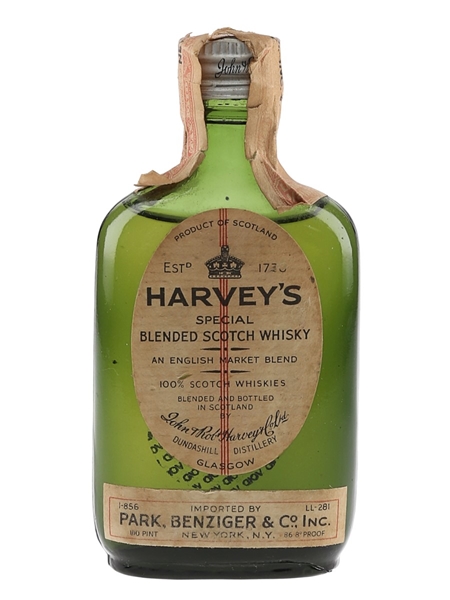 Harvey's Special Bottled 1950s-1960s  - Park, Benziger & Co. 4.7cl / 43.4%