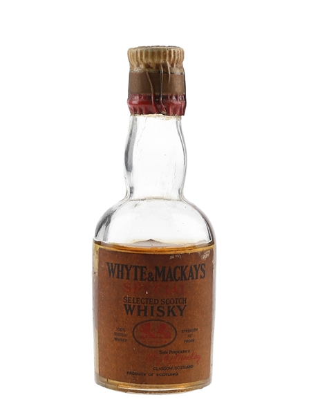 Whyte & Mackays Special 100% Bottled 1950s-1960s 5cl / 40%