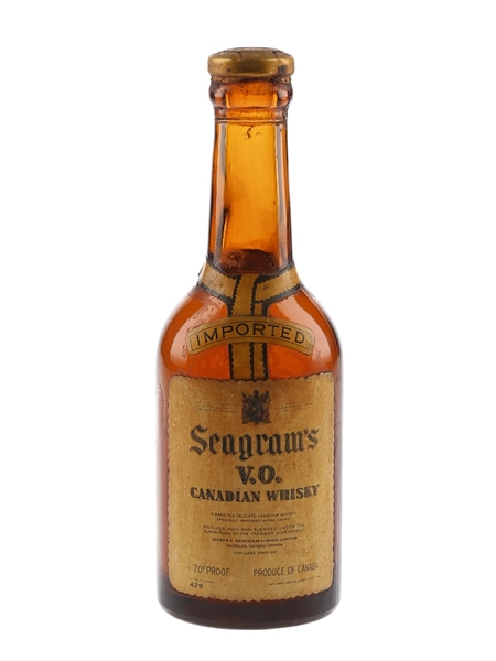 Seagram's VO Bottled 1960s 5cl / 40%