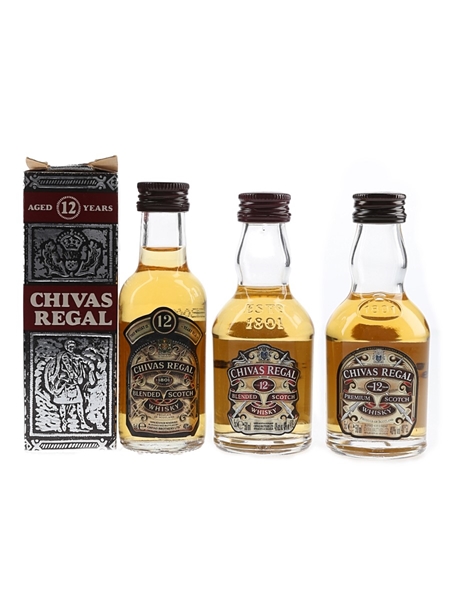 Chivas Regal 12 Year Old  3 x 5cl / 40%