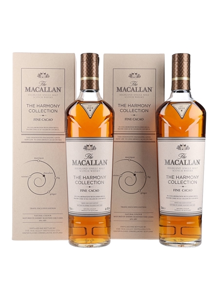 Macallan The Harmony Collection Fine Cacao  2 x 70cl / 40%