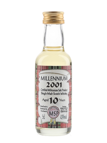 Millennium 2001 10 Year Old James MacArthur's 5cl / 43%