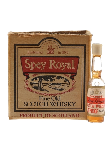 Spey Royal Bottled 1970s 12 x 1cl / 40%