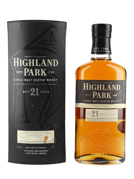 Highland Park 21 Year Old Travel Retail Exclusive 70cl / 40%