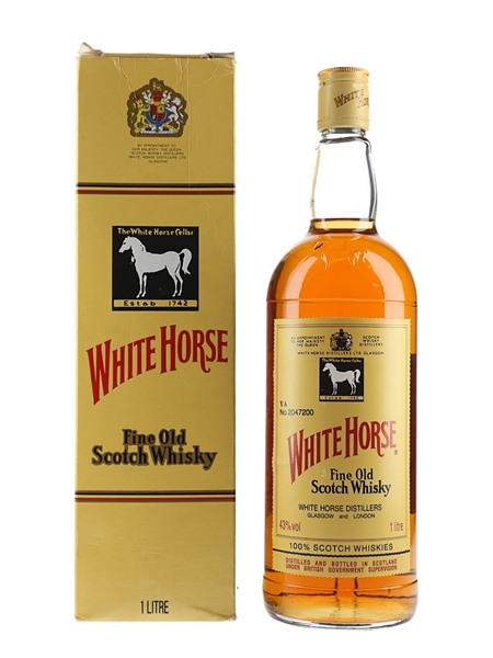 White Horse Bottled 1990s 100cl / 43%