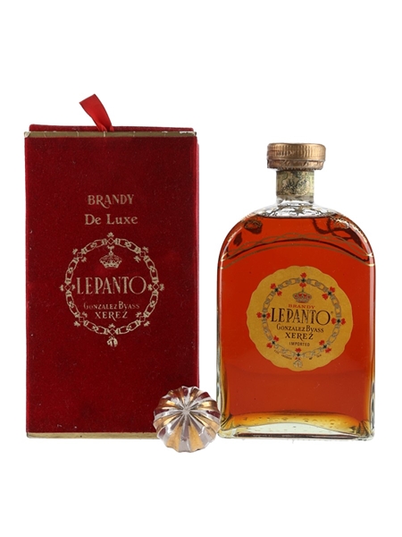 Lepanto Brandy De Luxe Bottled 1980s - Gonzalez Byass 75cl / 40%