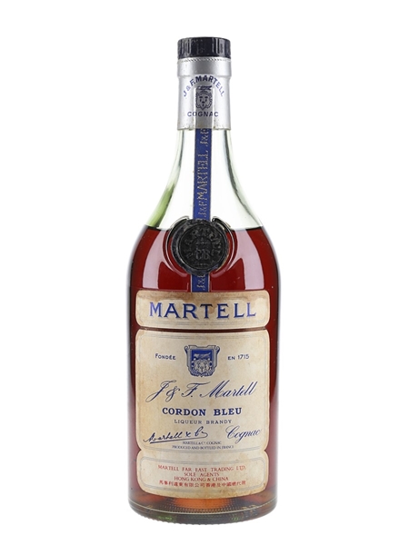 Martell Cordon Bleu Bottled 1970s-1980s 70cl