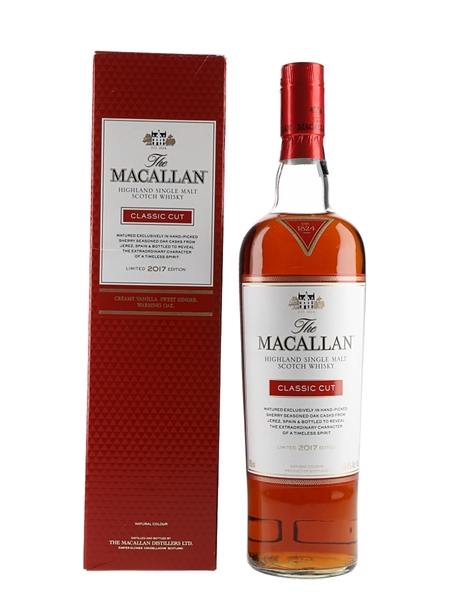 Macallan Classic Cut Limited 2017 Edition 75cl / 58.4%