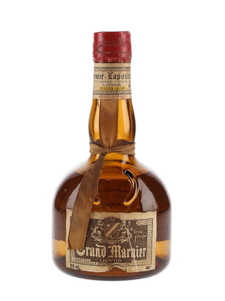 Grand Marnier Cordon Jaune Bottled 1960s-1970s 35cl / 40%