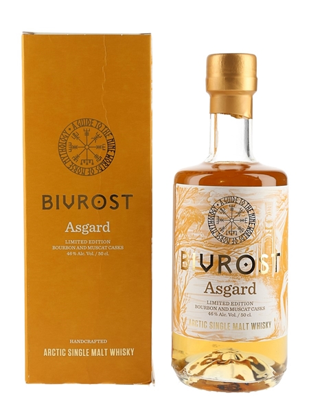 Bivrost Asgard Limited Edition Bourbon & Muscat Casks Arctic Single Malt Whisky 50cl / 46%