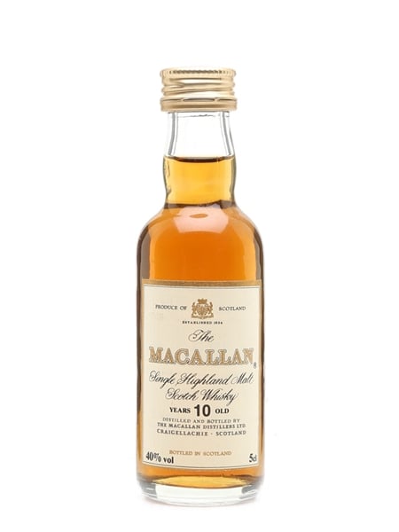 Macallan 10 Year Old Miniature  5cl / 40%