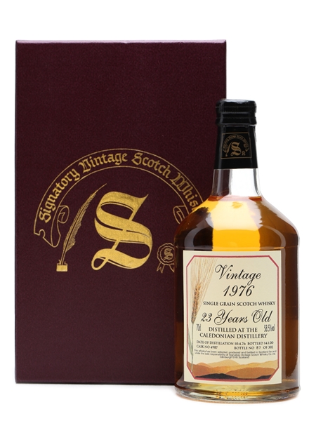 Caledonian 1976 23 Year Old Bottled 2000 - Signatory Vintage 70cl