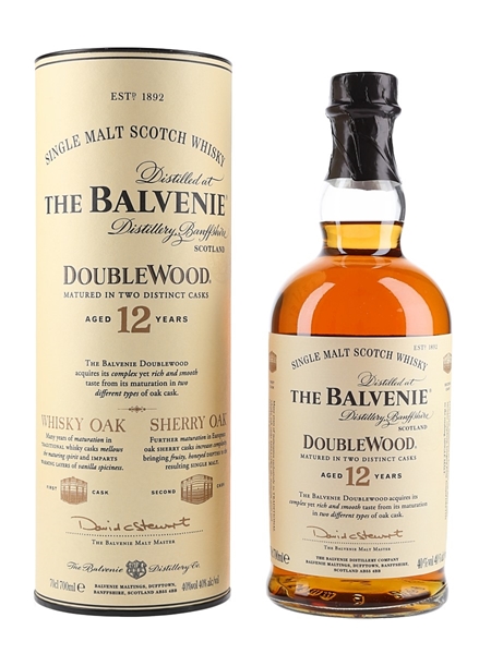 Balvenie 12 Year Old Doublewood  70cl / 40%