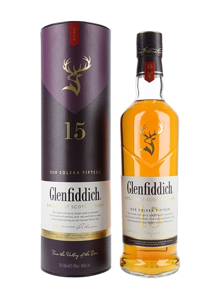 Glenfiddich 15 Year Old Our Solera Fifteen 70cl / 40%