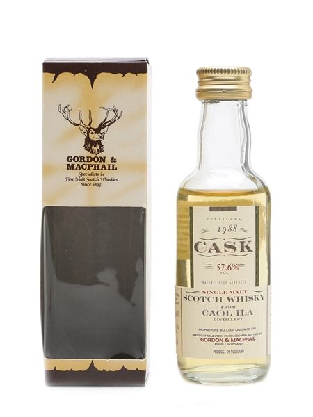 Caol Ila 1988 Miniature Bottled 2002 - Gordon & MacPhail 5cl / 57.6%