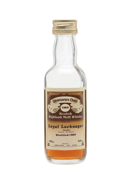 Royal Lochnagar 1969 Connoisseurs Choice Bottled 1980s - Gordon & MacPhail 5cl / 40%