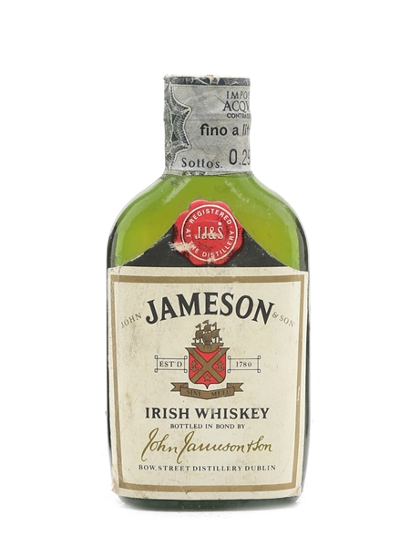 Jameson Miniature Bottled 1970s 5cl / 43%