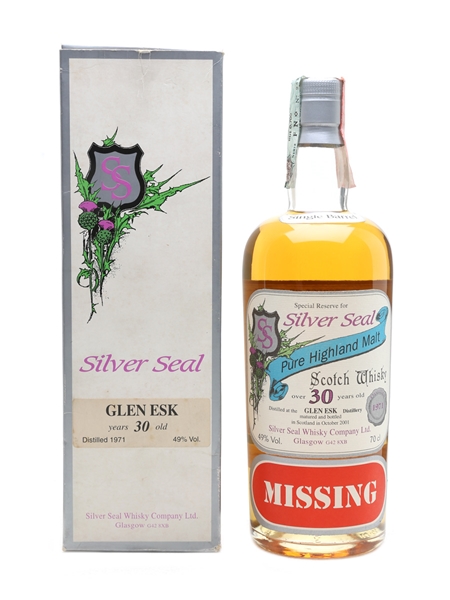 Glen Esk 1971 Silver Seal 30 Year Old 70cl / 49%