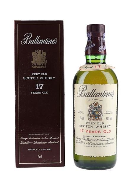 Ballantine's 17 Year Old Bottled 1980s 75cl / 43%