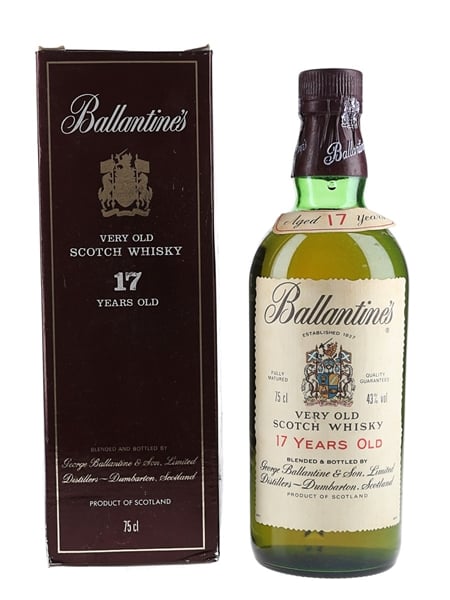 Ballantine's 17 Year Old Bottled 1980s 75cl / 43%