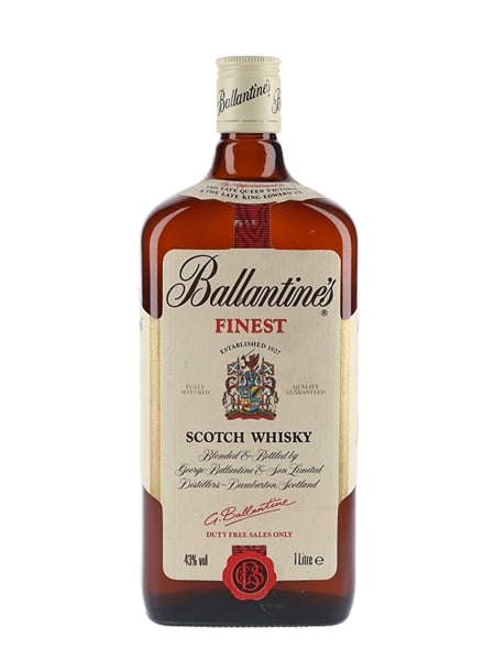 Ballantine's Finest Bottled 1980s - Duty Free Sales 100cl / 43%