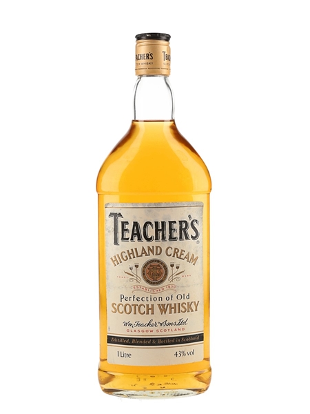 Teacher's Highland Cream Bottled 1980s 100cl / 40%