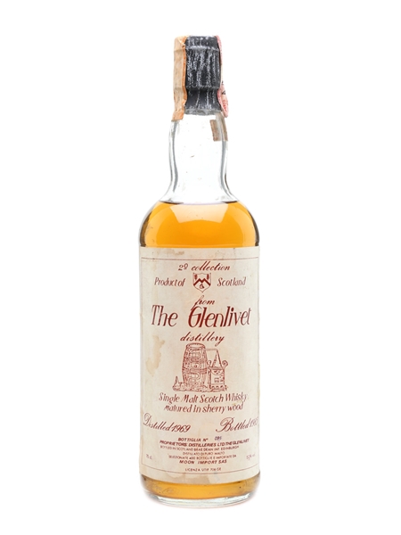 Glenlivet 1969 Moon Import Bottled 1985 75cl / 53%