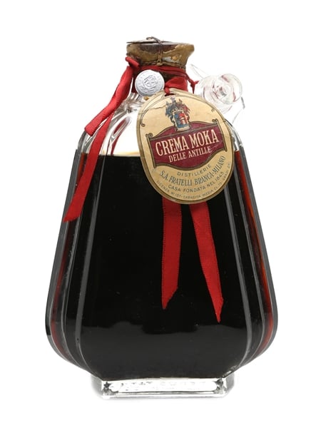 Fratelli Branca Crema Moka Delle Antille Liqueur Bottled 1950s 75cl / 28%