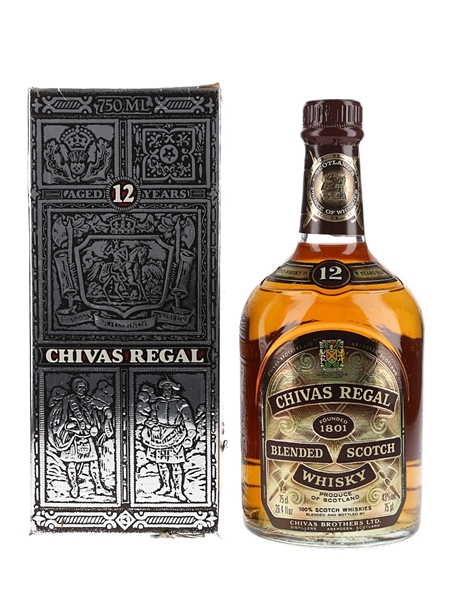 Chivas Regal 12 Year Old Bottled 1980s 75cl / 43%